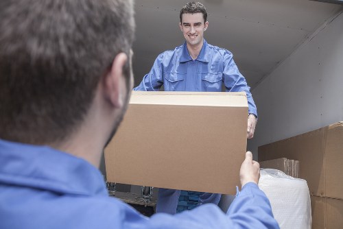 Moving van and loading support for Soho residential removals
