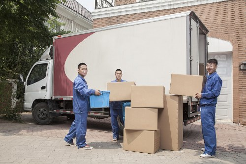 Protected furniture and secure packing for a Soho move