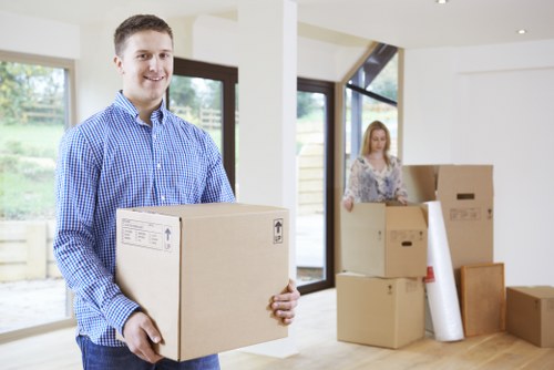 Office relocation support in a Soho commercial building