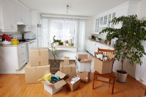 Fragile item packing support for Soho residential and office relocations