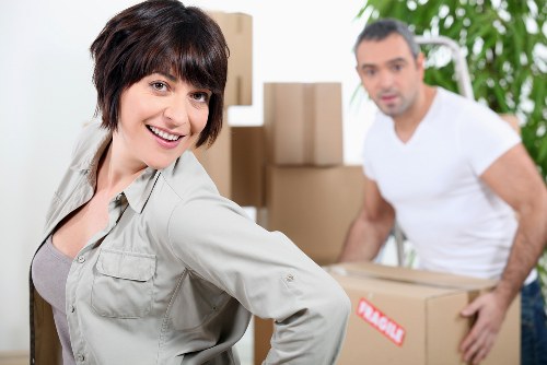 Reliable Soho van moving boxes and household items