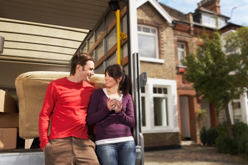 Reliable Soho removals service working in a busy urban area